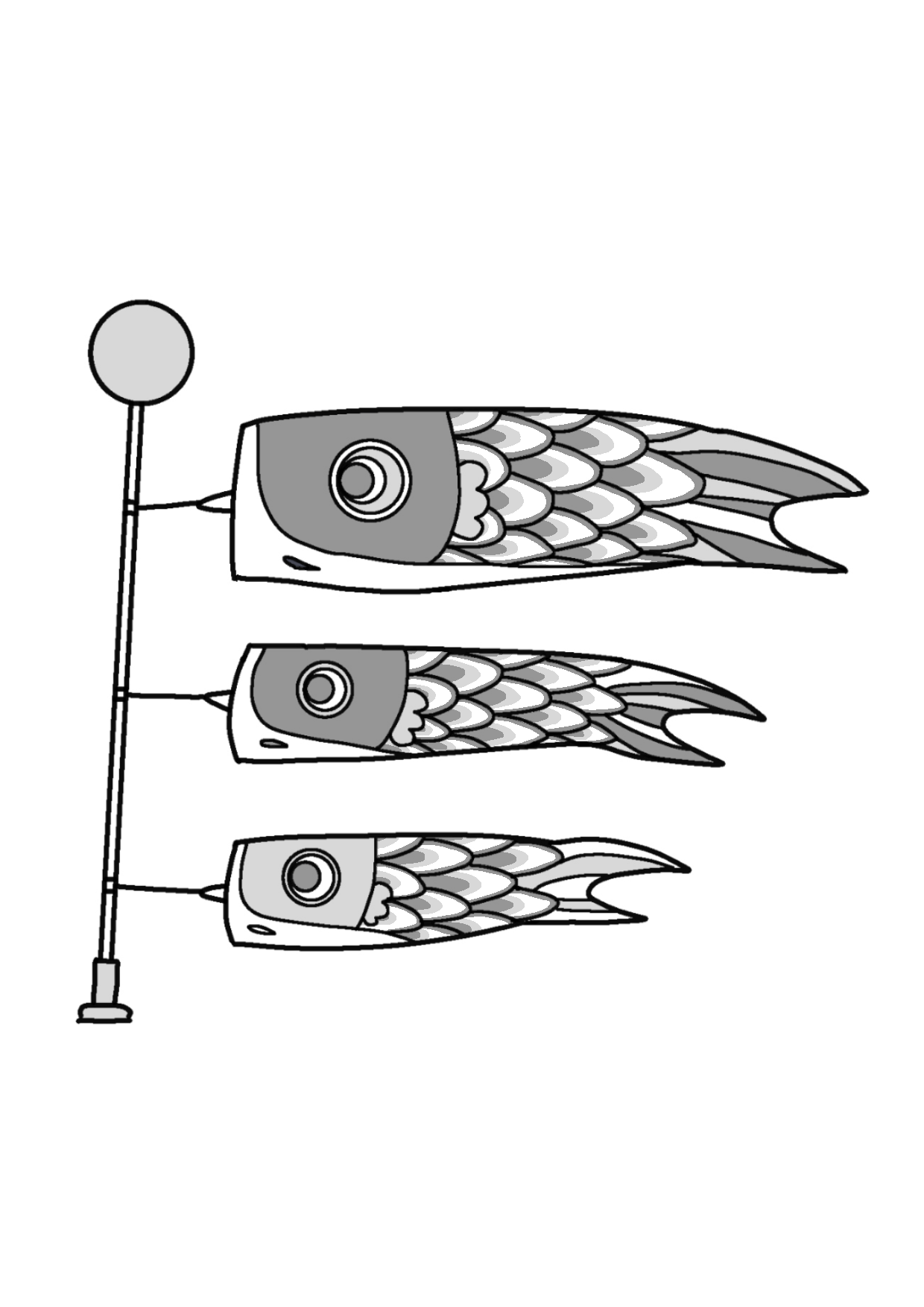 5月におすすめのぬりえや工作